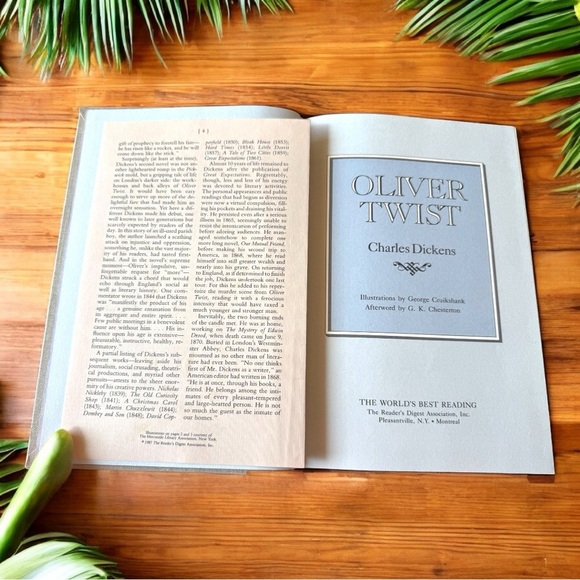 Oliver Twist by Charles Dickens – Reader’s Digest Hardcover – Illustrated - Picture 10 of 11